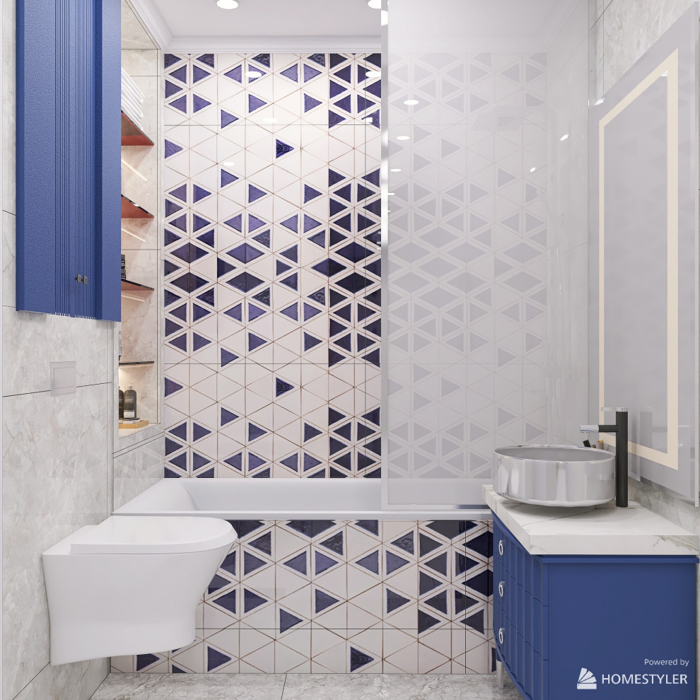 Трехкомнатная квартира для семьи с двумя детьми 90 кв.м.