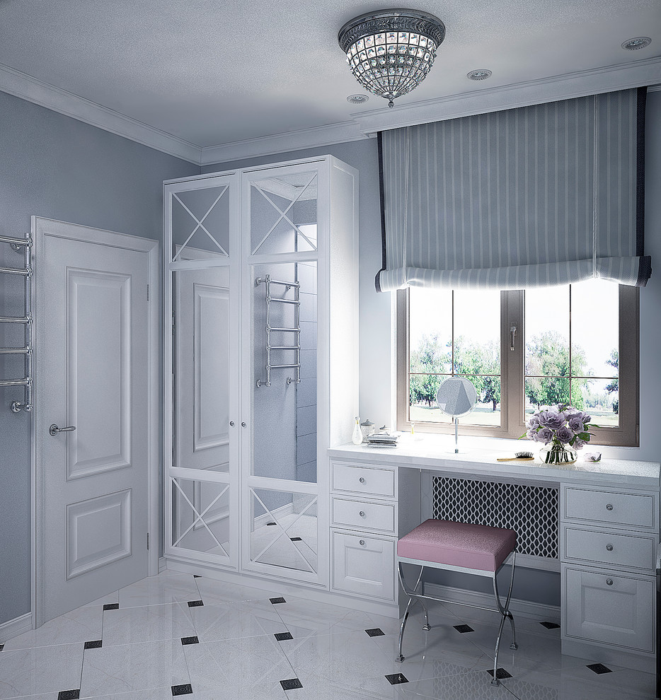 Обложка проекта: Blue And White Bathroom. Kiev 2016