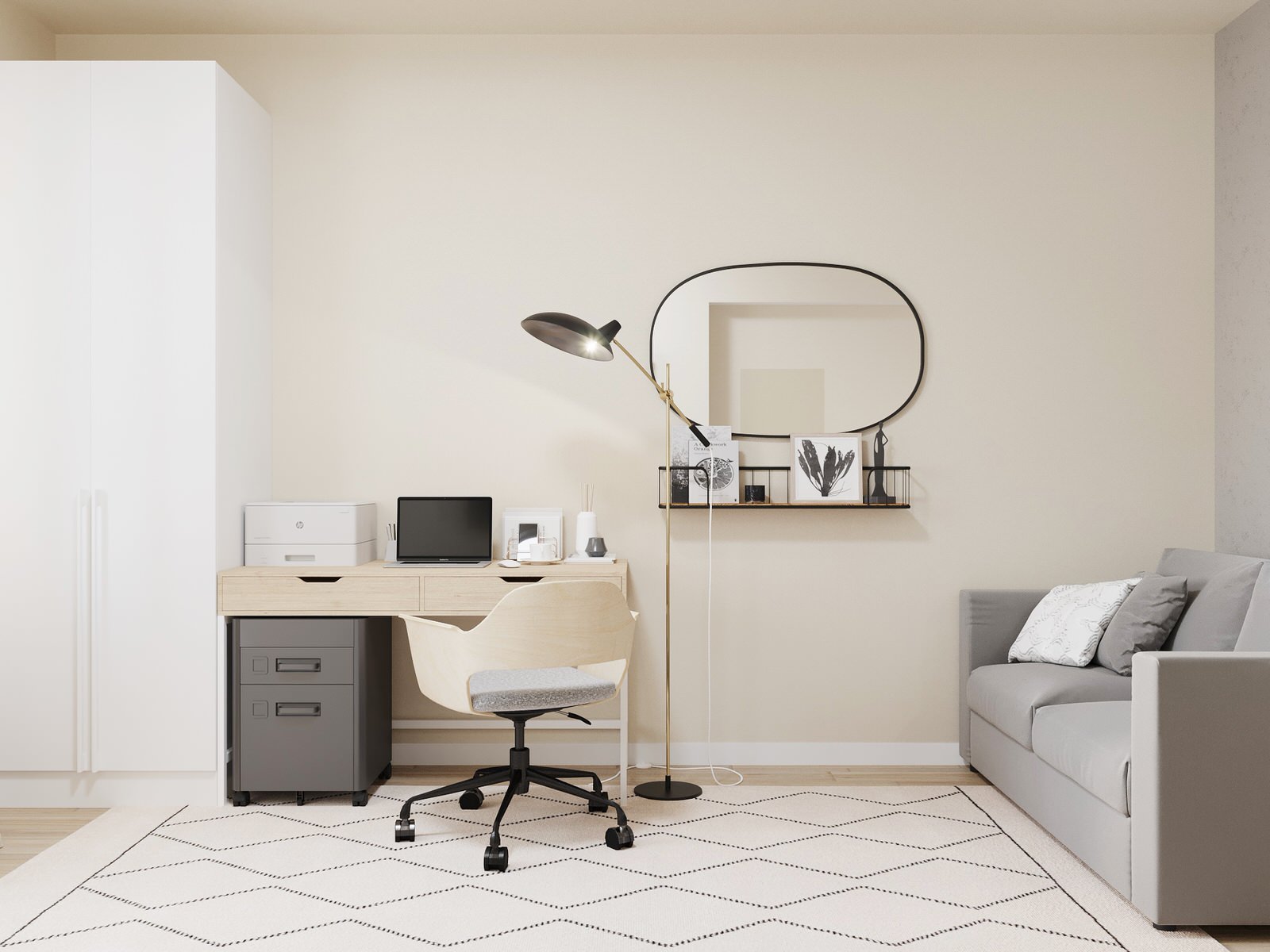 3-х комнатная квартира в ЖК Новоорловский 73 м.кв