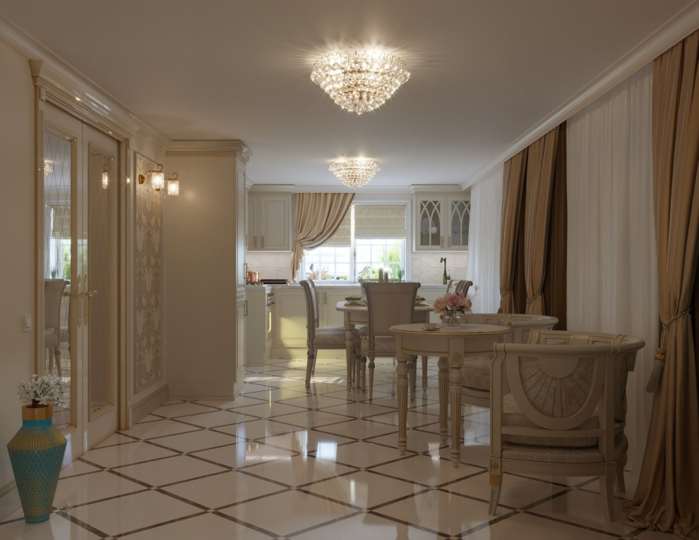 Дизайн-проект кухни-столовой в п.Витязево