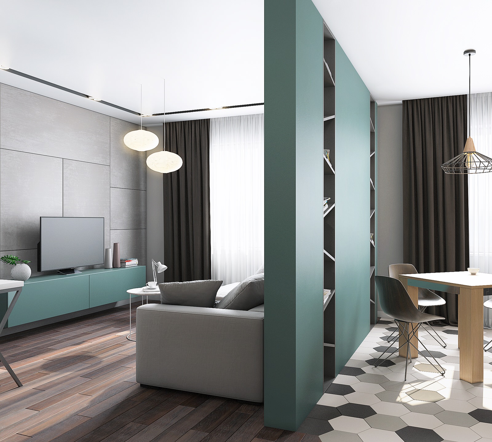 Кухня - гостиная