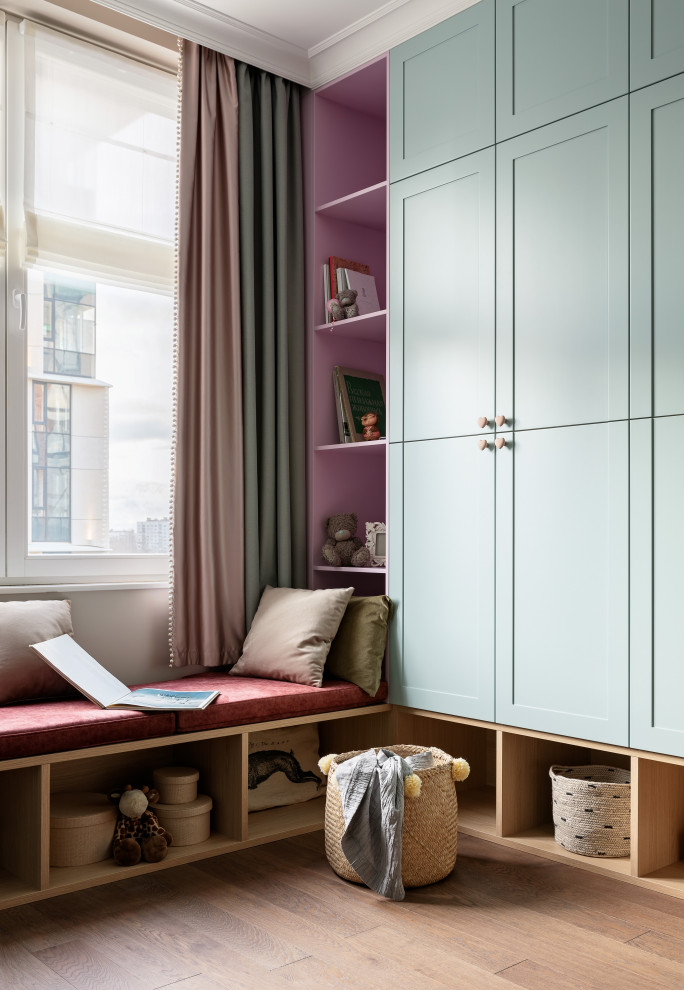 Colorful apartment with children's room