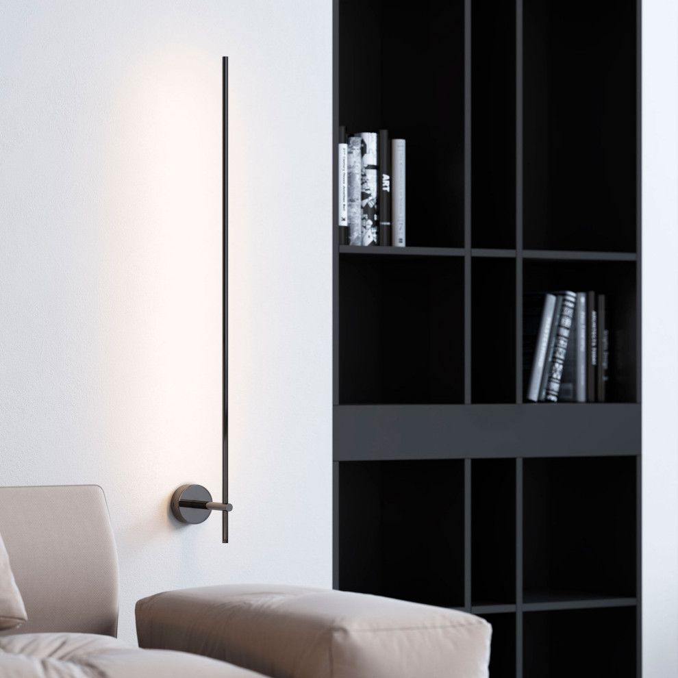 Светильник настенный светодиодный Fine LED 3000К 40132/LED черный жемчуг Светиль