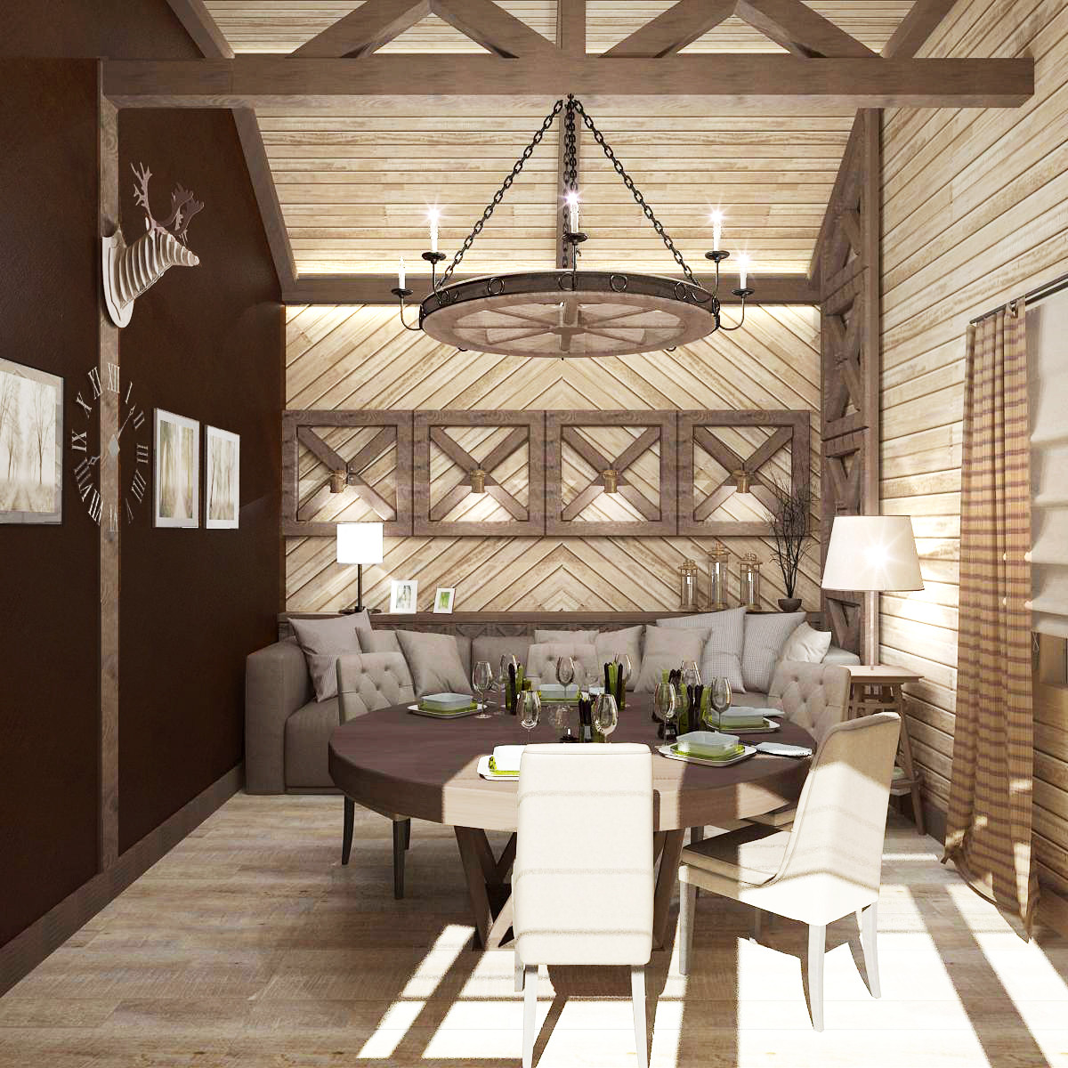 Обложка проекта: Интерьер банного комплекса