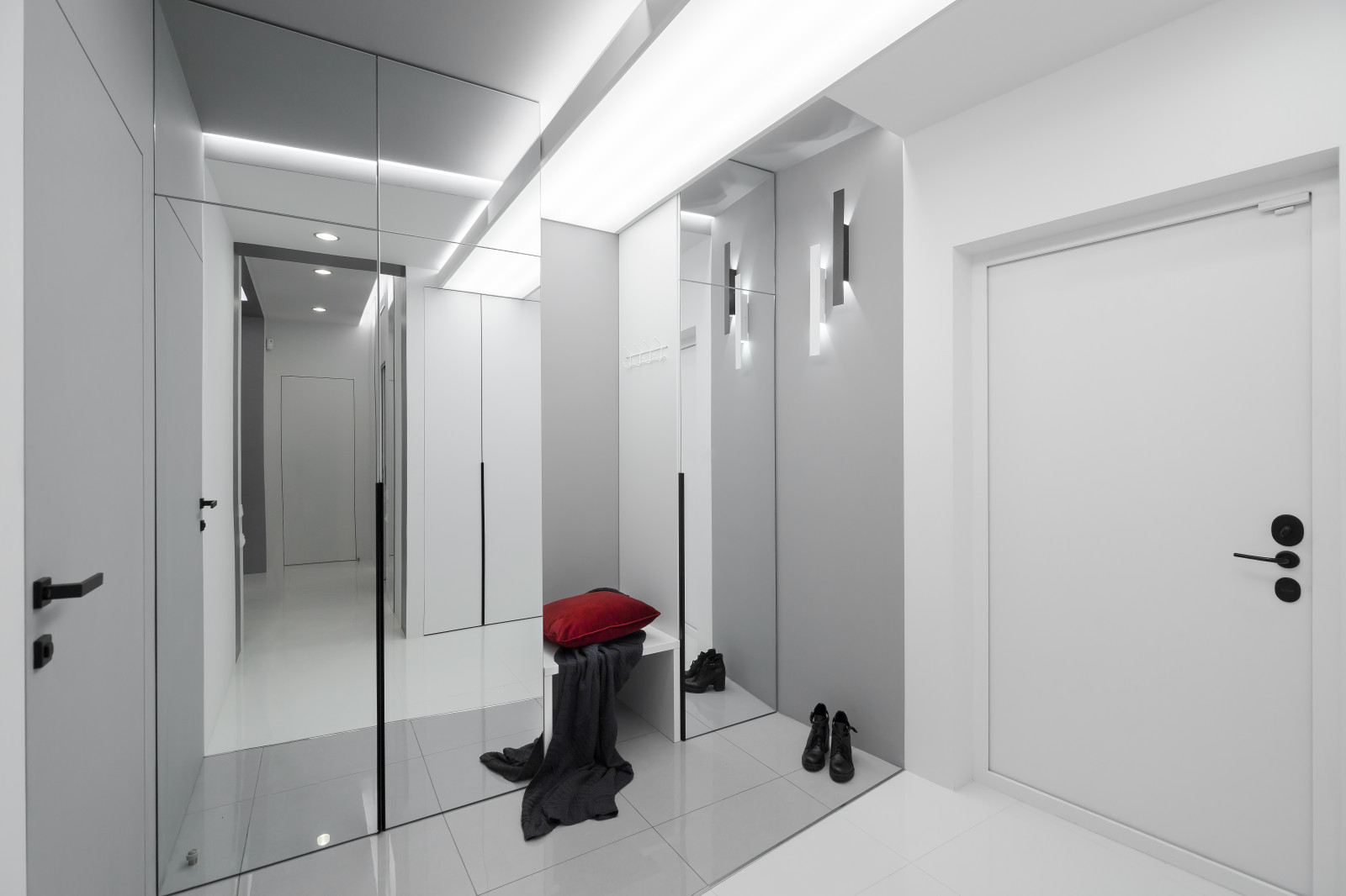 Обложка проекта: Двухкомнатная квартира с символом метро