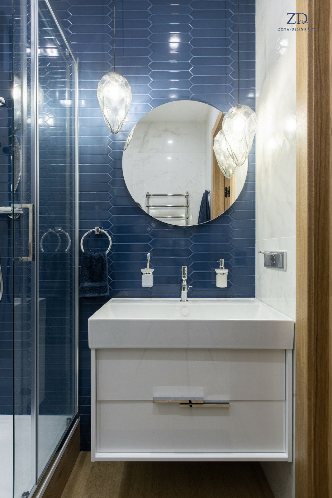 Цвет в интерьере, квартира в Куркино.