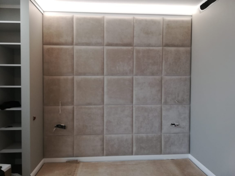 Мягкие стеновые панели в интерьере. Наше производство