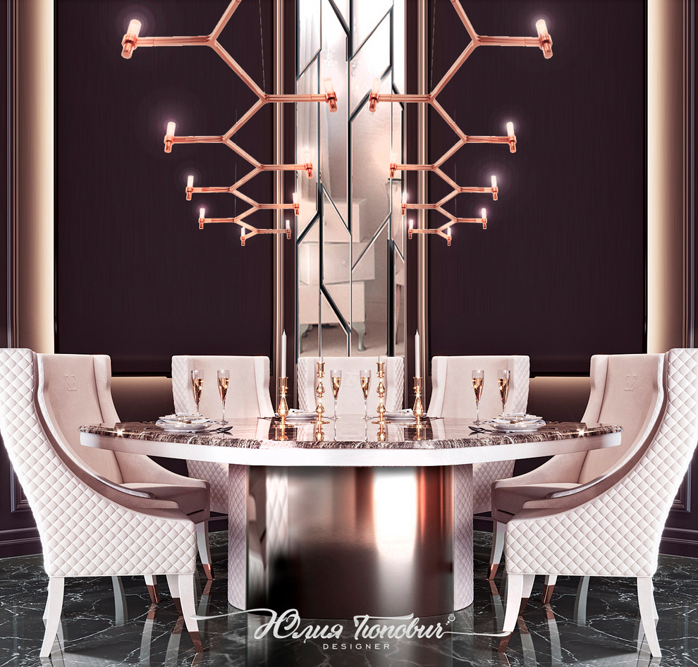 Обложка проекта: Столовая в частном доме