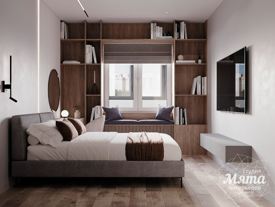 Дизайн интерьера однокомнатной квартиры в Санкт-Петербурге