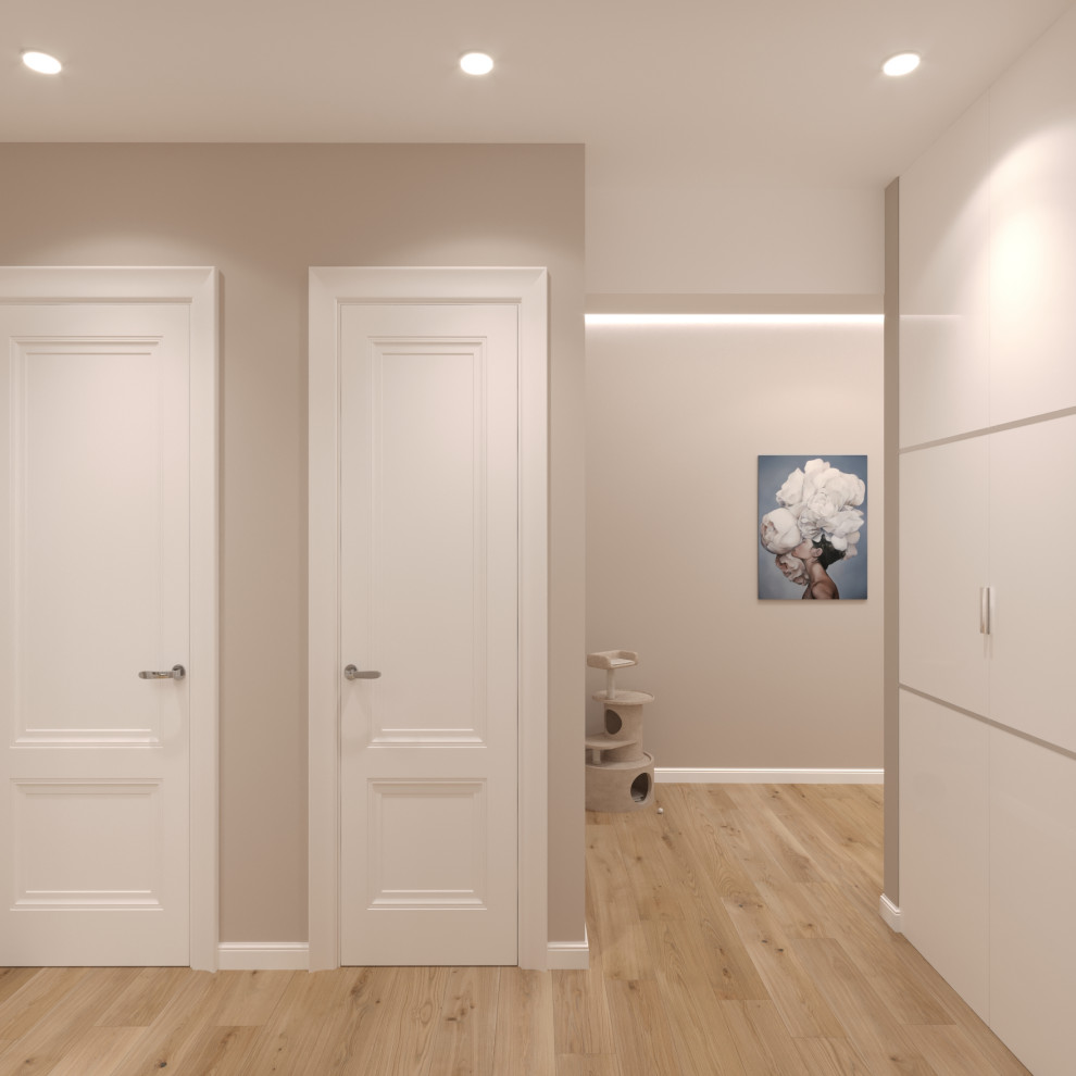 Дизайн проект двухкомнатной квартиры 67,3 кв.м.(старый фонд)