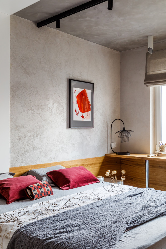 Квартира с фито-стеной и яркими акцентами в Москве