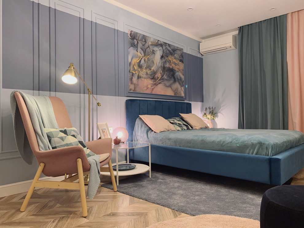 Нежная спальня для молодой пары