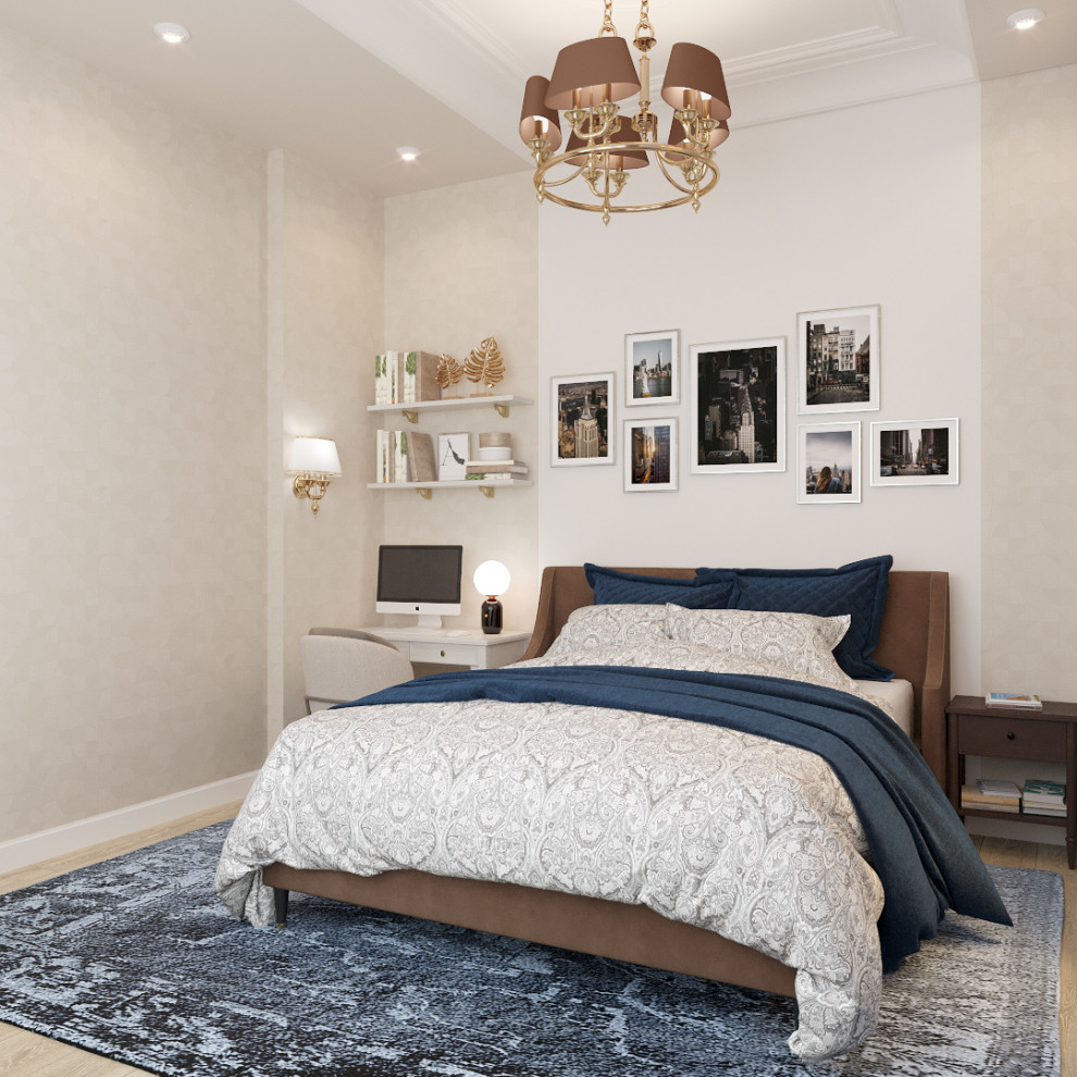 Обложка проекта: Спальня А. ЖК "Горки-8"