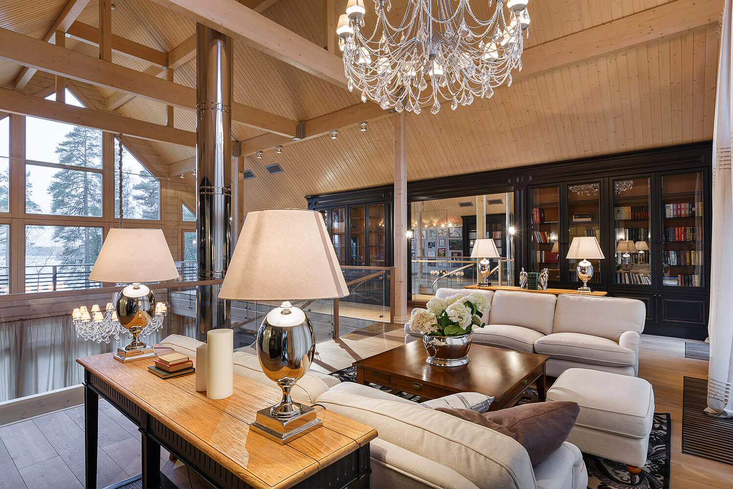 Загородный дом в посёлке "HONKA" на Медном озере, 450 м.кв.