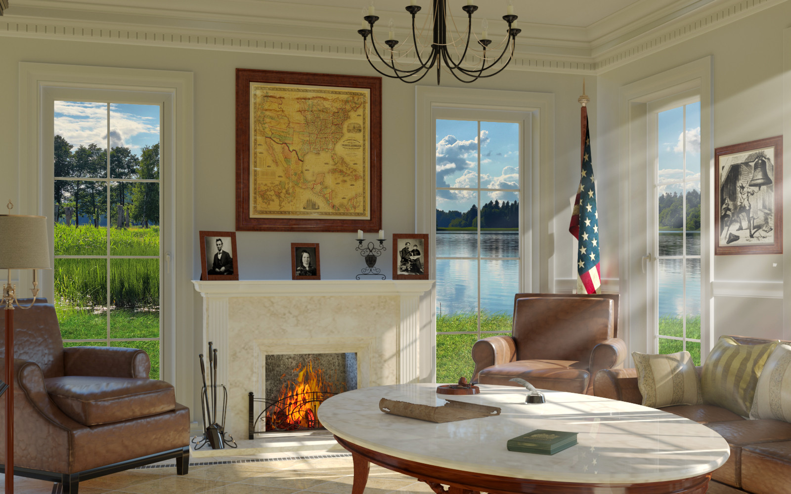 Colonial Style House