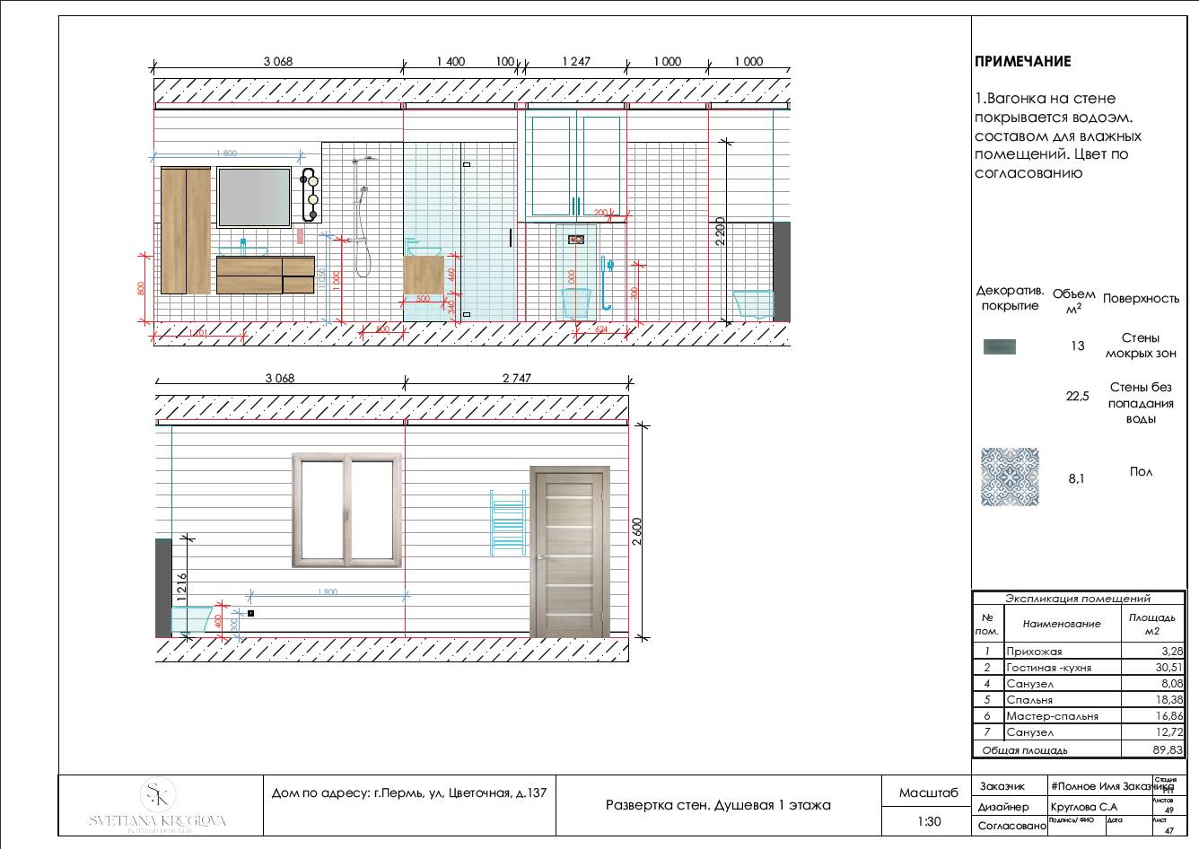 Проект-концепция дома на Цветочной