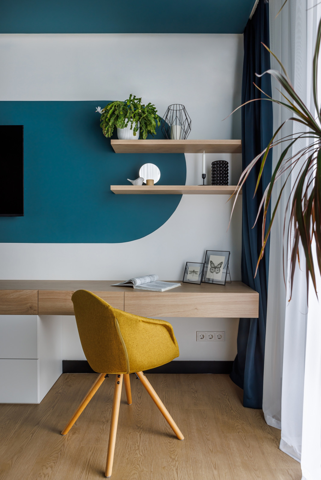 Фотосъёмка интерьера квартиры для портфолио дизайнера Анны Гороховской