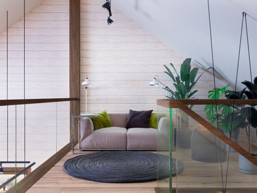 ПРОЕКТ ИНТЕРЬЕРА ДОМА НА ЧЕРНОЙ РЕЧКЕ во Владивостоке)