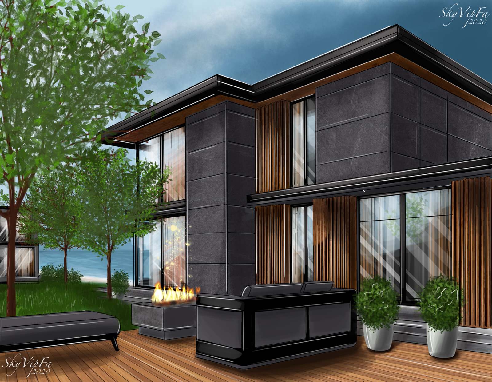 Экстерьеры