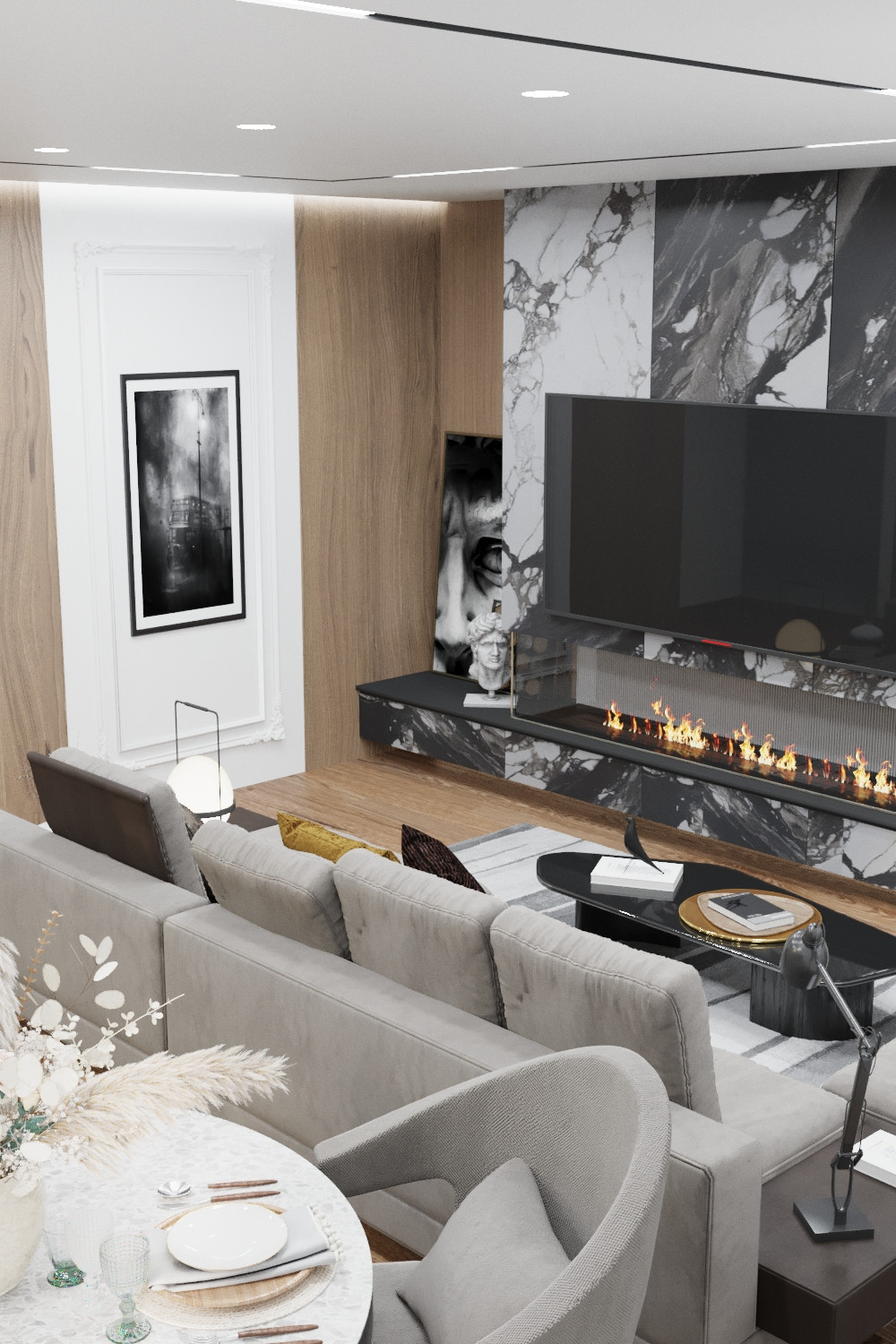 кухня-гостиная