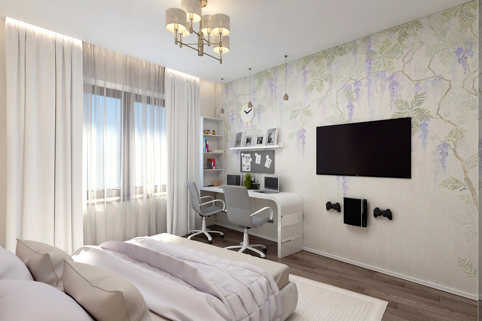 Обложка проекта: Спальня ЖК Филиград