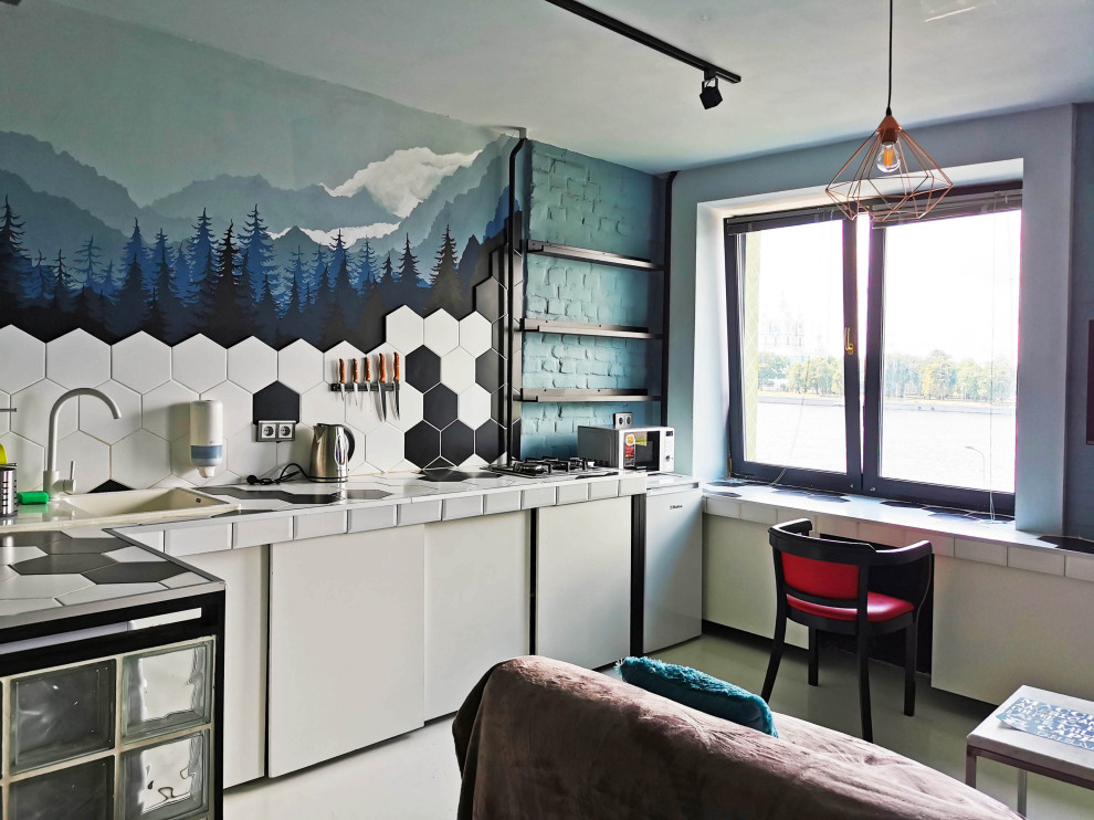 Студия лофт на Неве