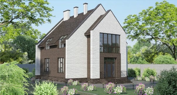 Проект дома №24-05 (S-площадь: 163,4 м.кв.)