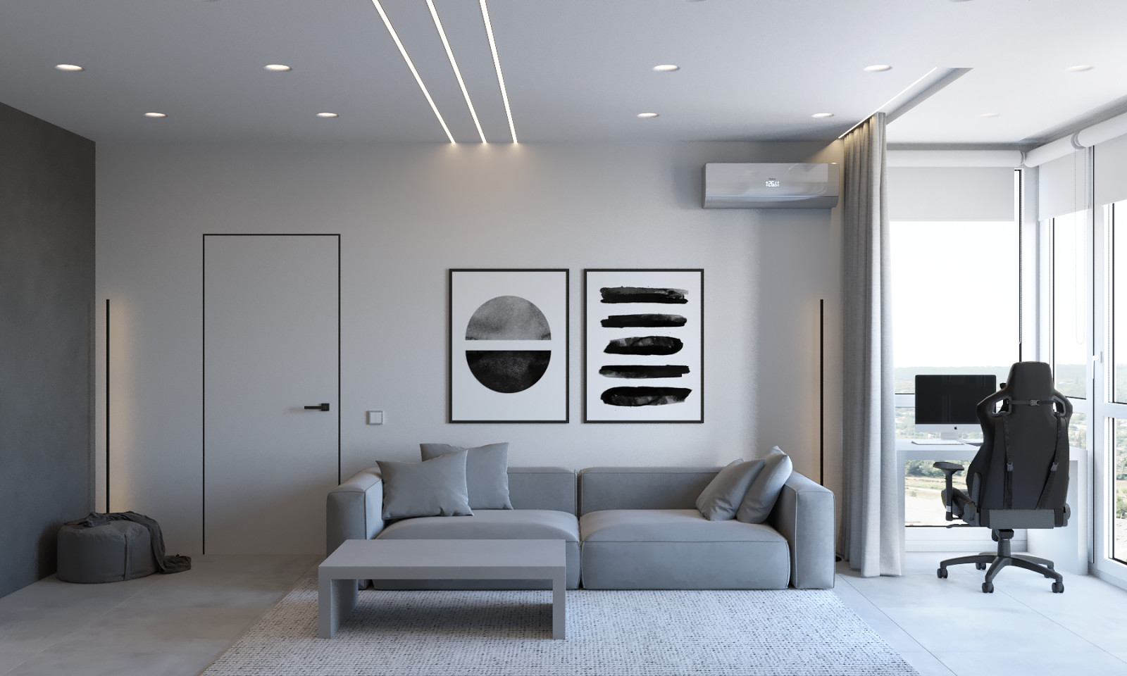 Проект квартиры в Керчи 72 м2