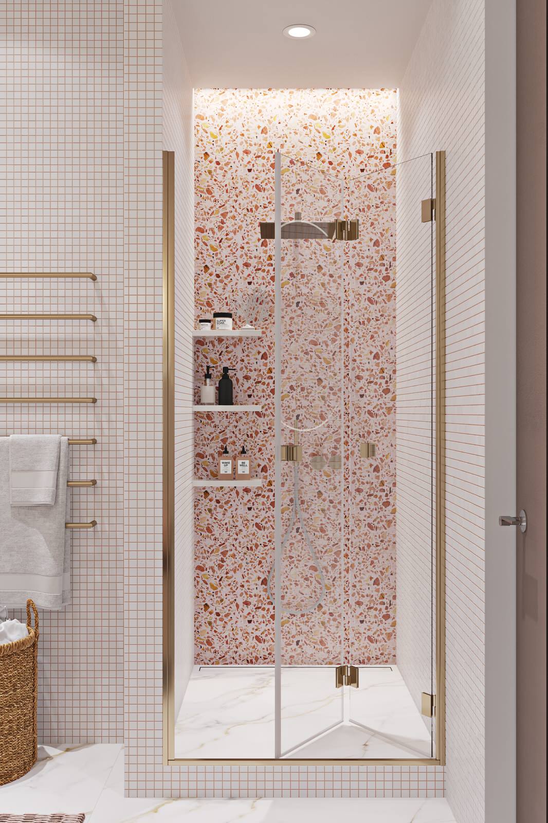 Квартира с сочными цветовыми акцентами для большой семьи