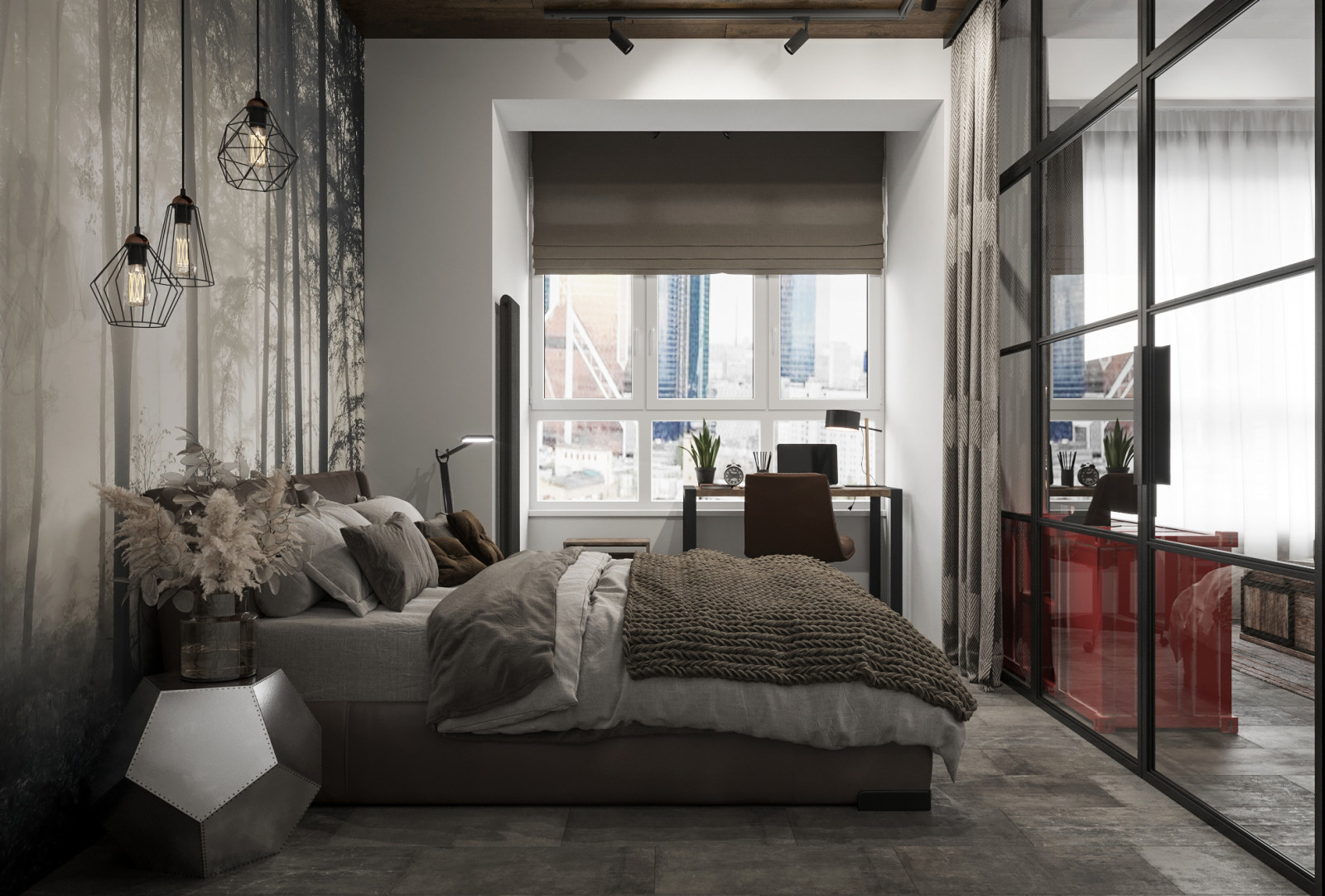 Однушка лофт в ЖК Сити Парк