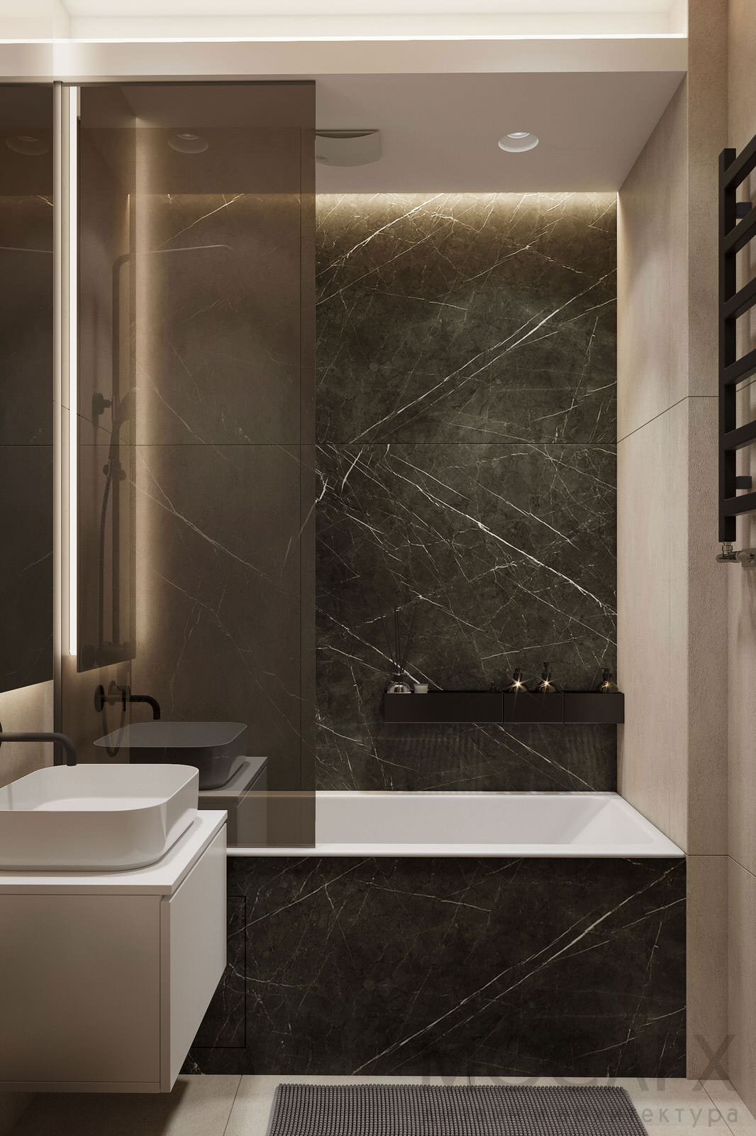 Обложка проекта: Ванная в ЖК Береговой