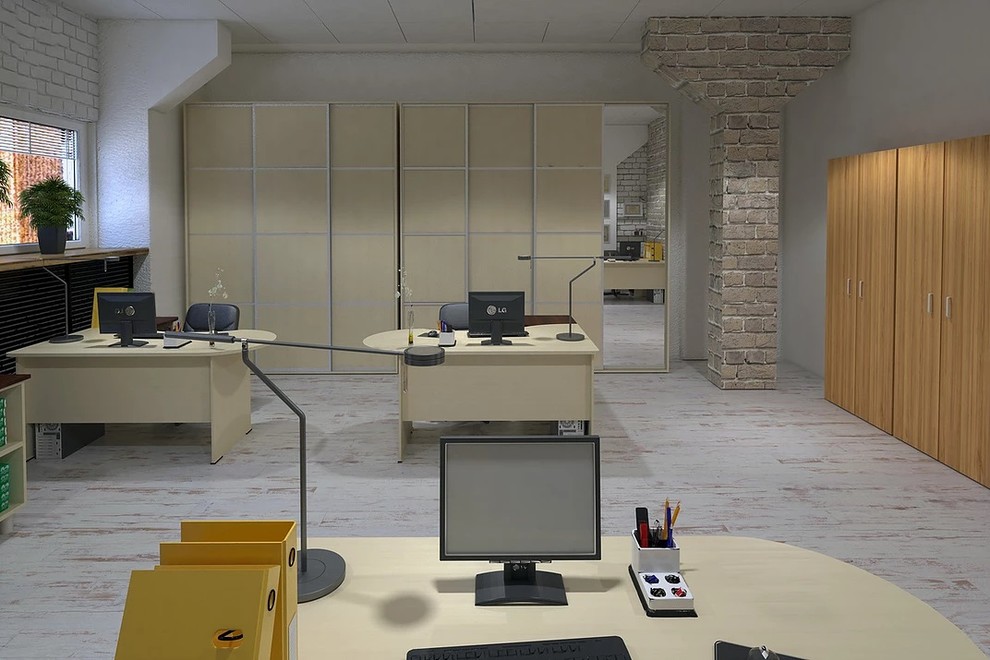 Обложка проекта: ОФИСНОЕ ПОМЕЩЕНИЕ ДЛЯ ООО ТЕКСТЭЛЬ