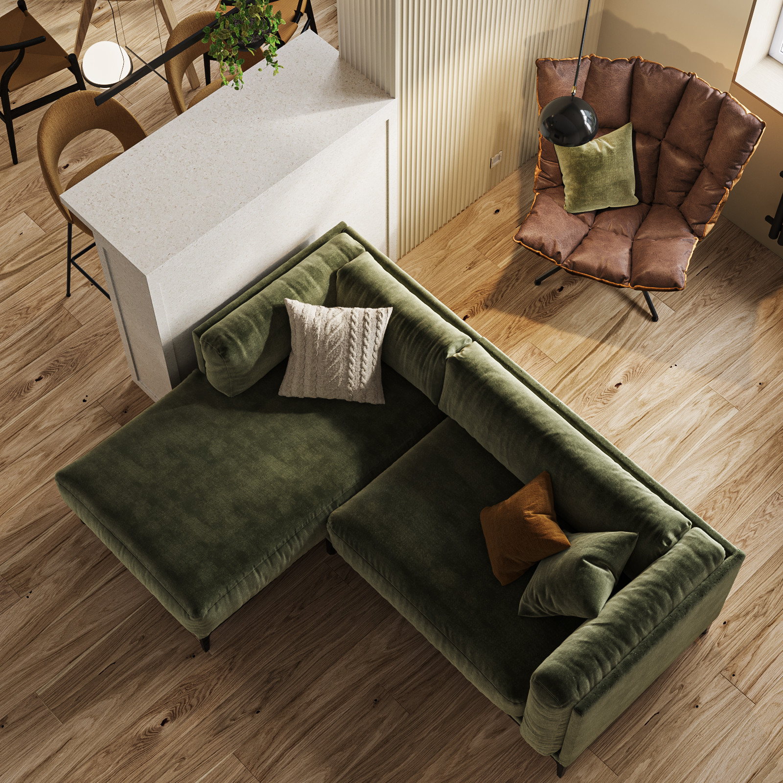 Дизайн-проект квартиры в ЖК Main House, 100 кв.м