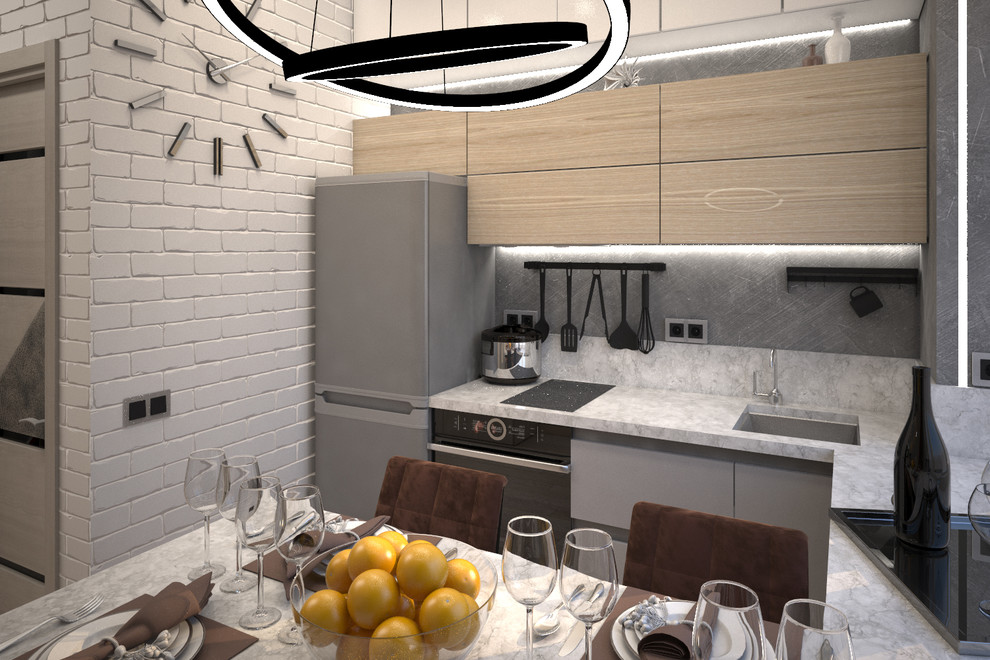 Обложка проекта: Часть квартиры, порадная и кухня