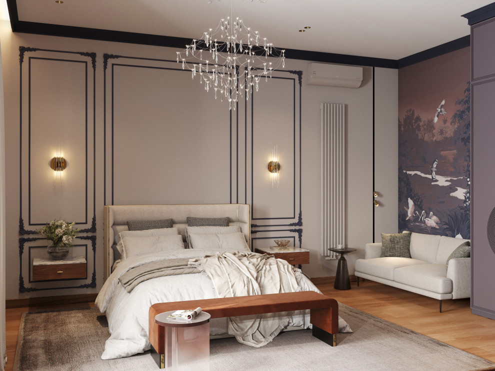 Обложка проекта: Спальня в загородном доме. Звенигород