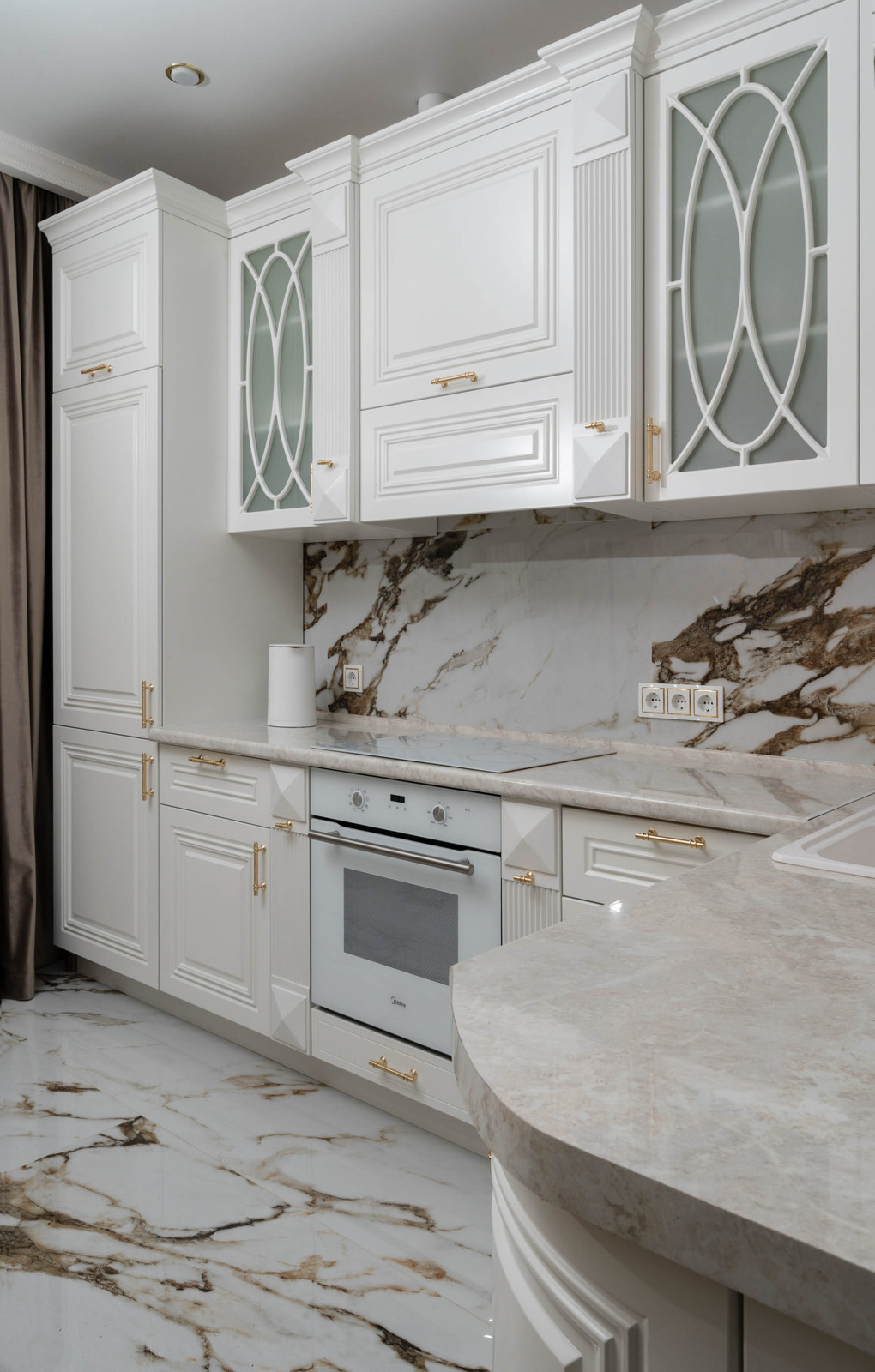 Съемка кухни на объекте (Мебель КМ)