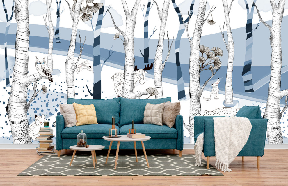 Коллекция фотообоев Woodland