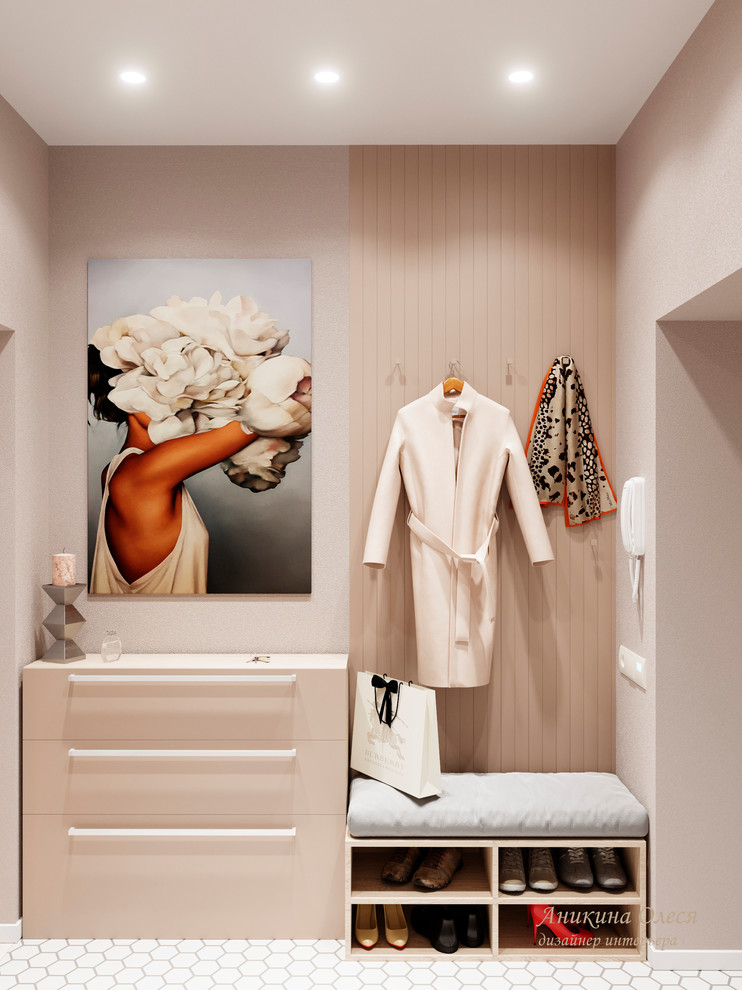 Светлый интерьер 3-к ул. М.Цветаевой, д. 11 Томск