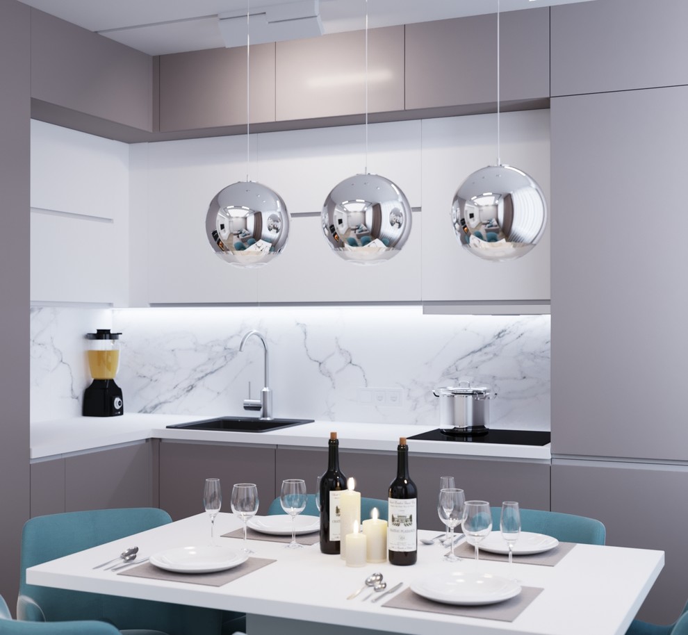 Кухня-гостиная 20,62 кв.м