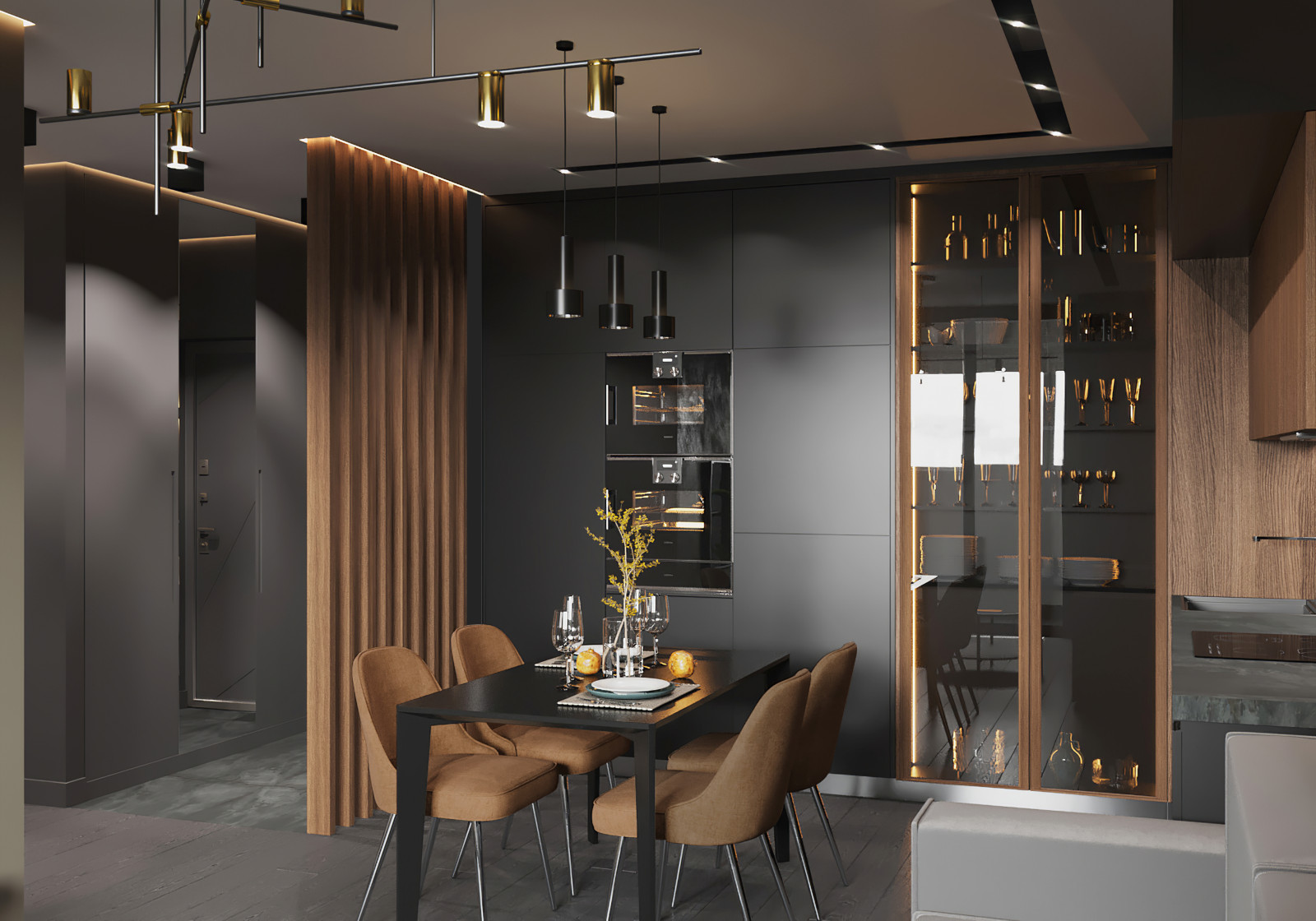 Кухня-гостиная