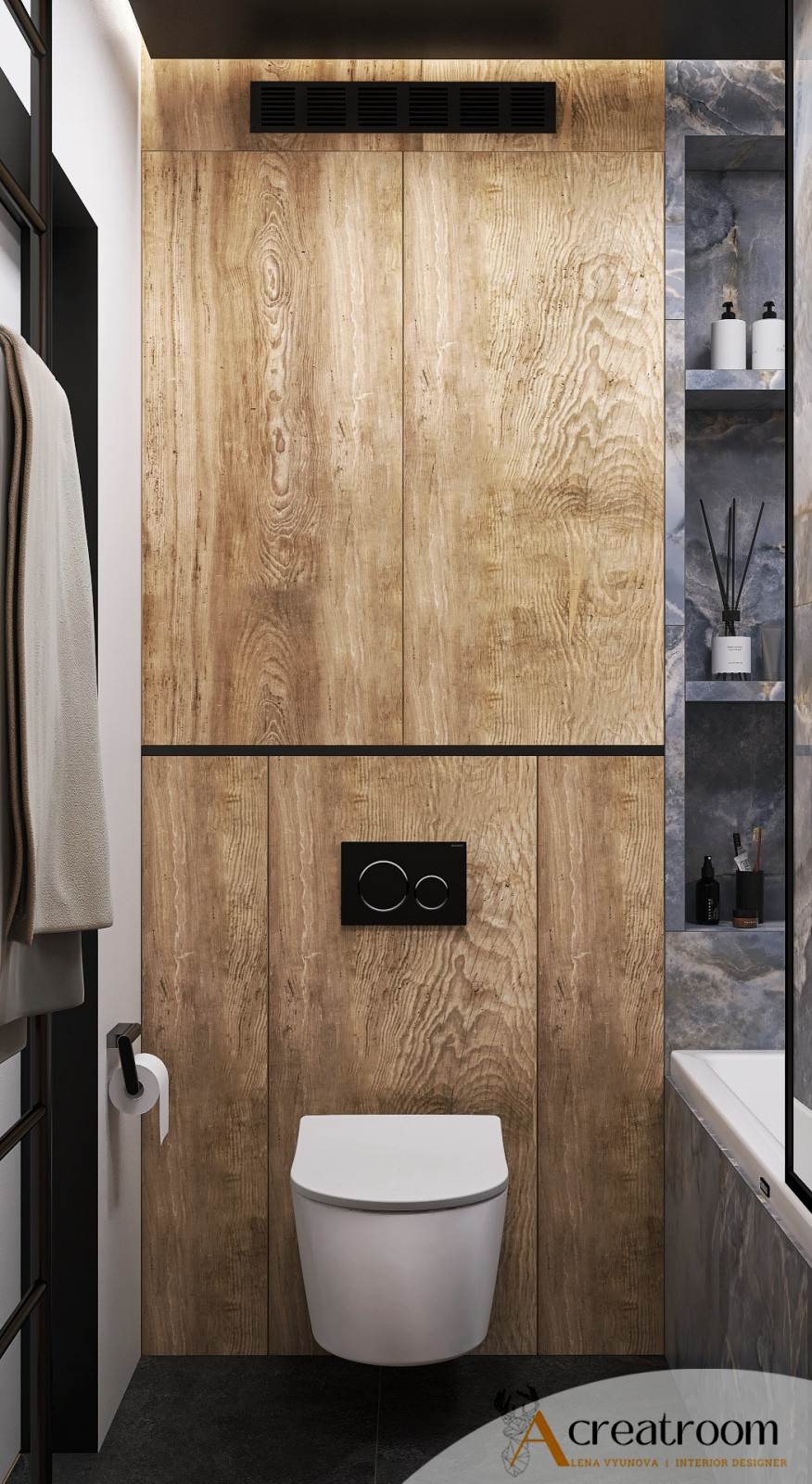 Проект трехкомнатной квартиры 90 кв.м.