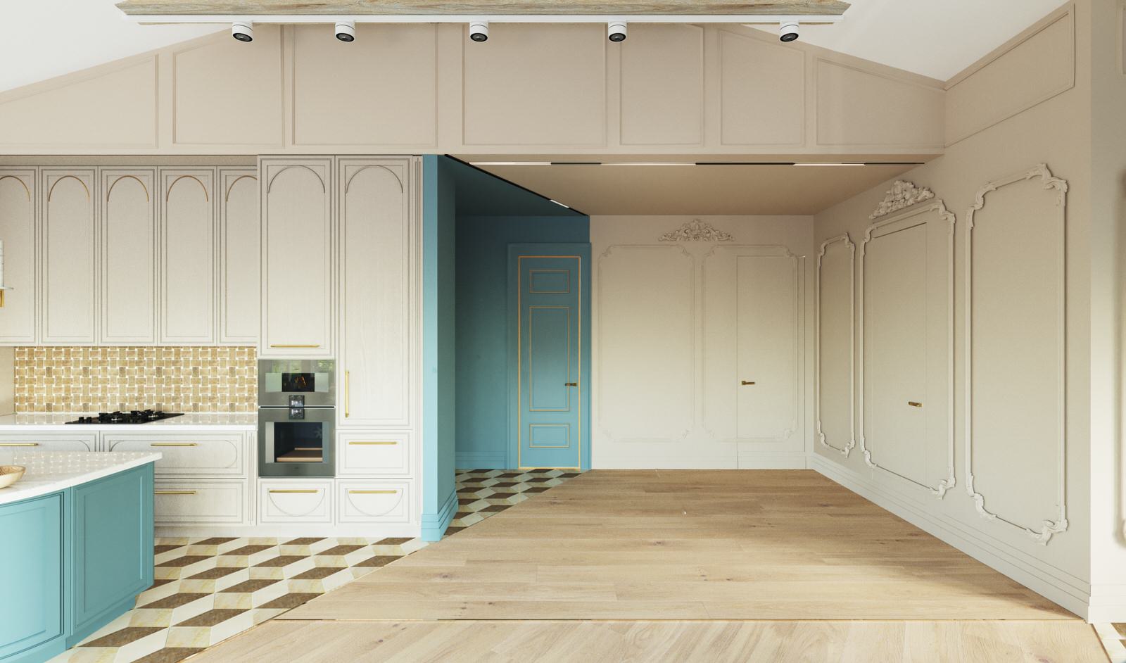 Проект одноэтажного особняка