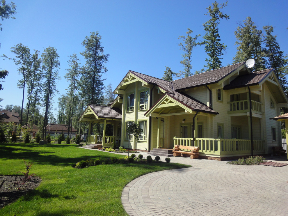 Обложка проекта: Дом "Пиня" в кп "Зеленая Роща"