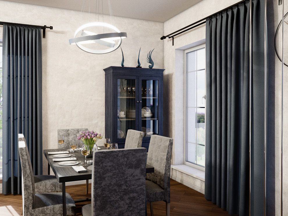 Дизайн-проект мансардного этажа и гостиной в г.Горячий ключ