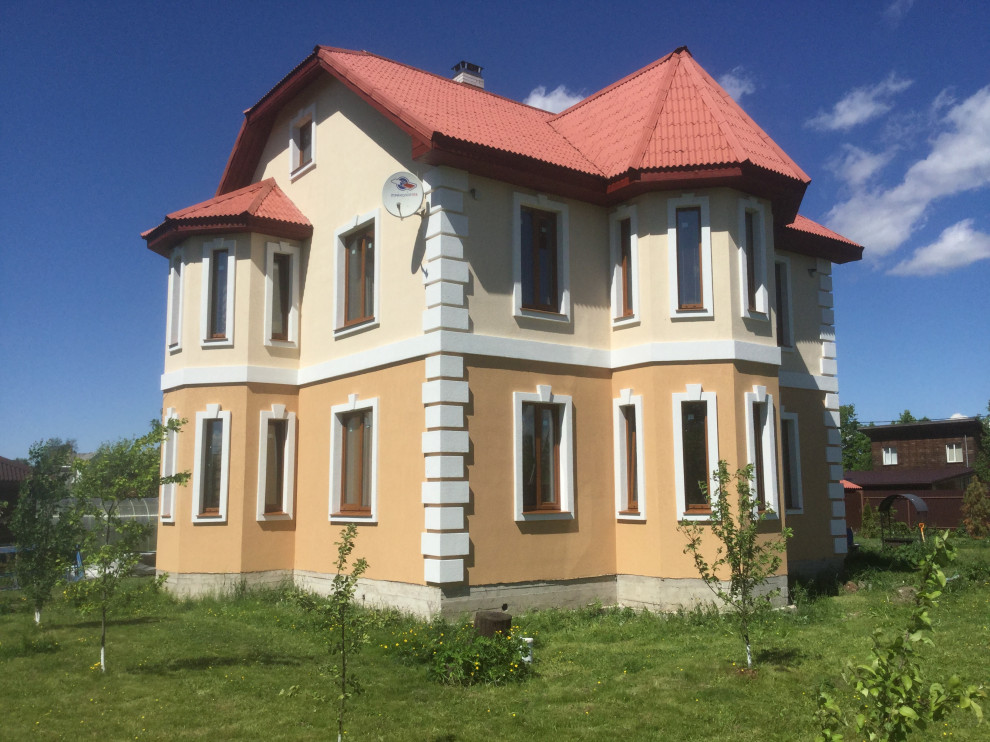 Загородное строительство домов из газобетона и кирпича