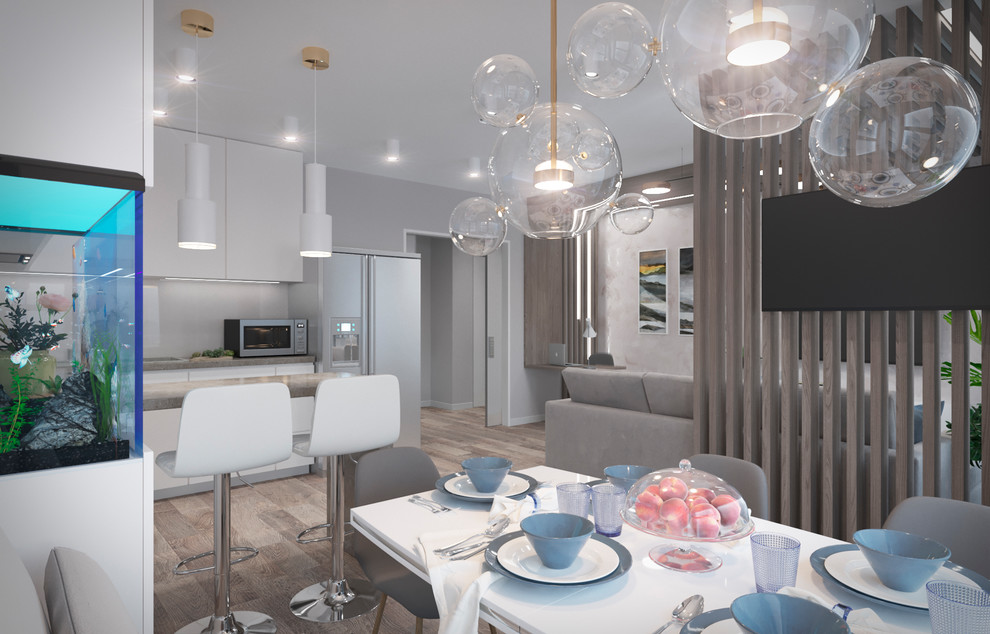 Дизайн проект 3-комнатной квартиры в Уфе