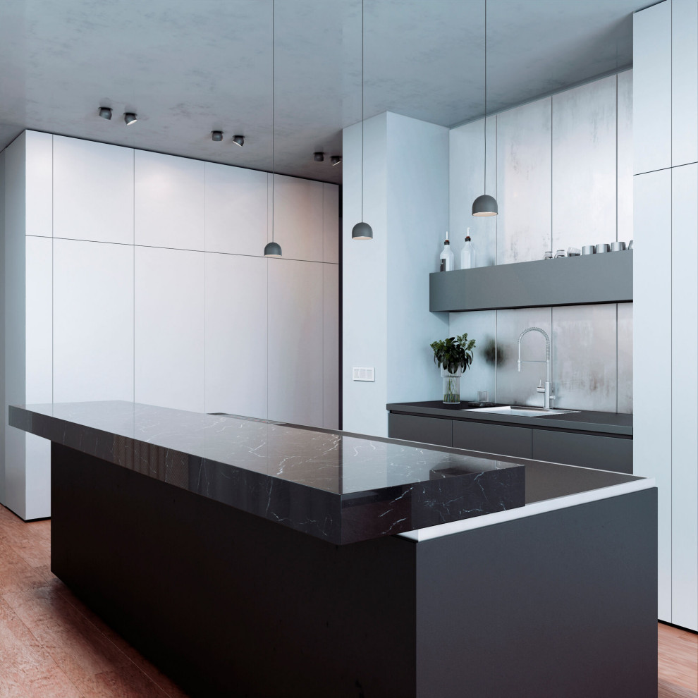 Светильник встраиваемый светодиодный Uno 8W 4000K графит