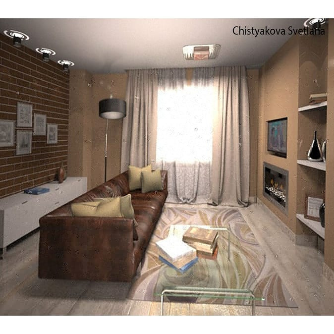 3D визуализация интерьера