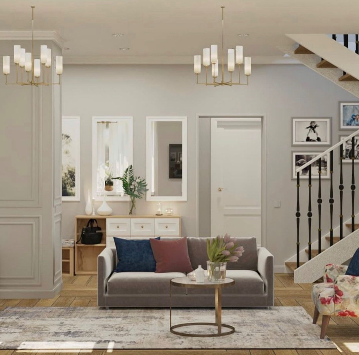 Дизайн-проект коттеджа