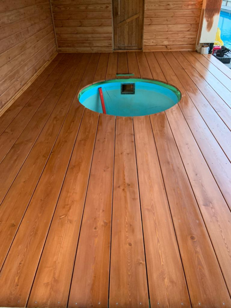 Терраса с купелью